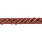 Sznur ozdobny włoski 8mm kolor miedziany