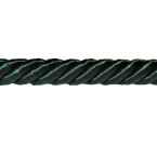 Sznur ozdobny włoski 8mm ciemna zieleń