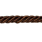 Sznur ozdobny włoski 8mm brąz