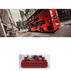 Londyn czerwony autobus