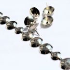 Gwoździe ozdobne tapicerskie w listwie Nikiel