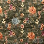 Tkanina stylowa KWIAT GOBELIN 2072