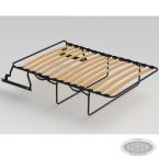 Stelaż rozkładany z listwą funkcja spania 120 x 200 cm