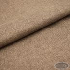 Tkanina wodoodporna imitacja lnu 71 karmel