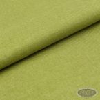 Tkanina wodoodporna imitacja lnu 74 zielone jabłko