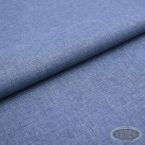Tkanina wodoodporna imitacja lnu 77 Niebieski