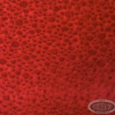 Tkanina plamoodporna flokowana 7 AQUARIUS OPERA RED