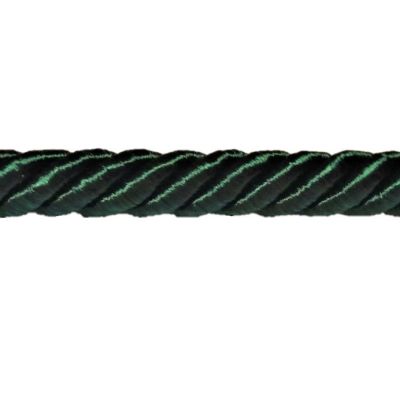 Sznur ozdobny włoski 8mm ciemna zieleń