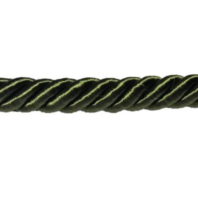 Sznur ozdobny włoski 8mm oliwka