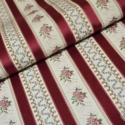 Tkanina stylowa Amadeus Bordo Styl 35