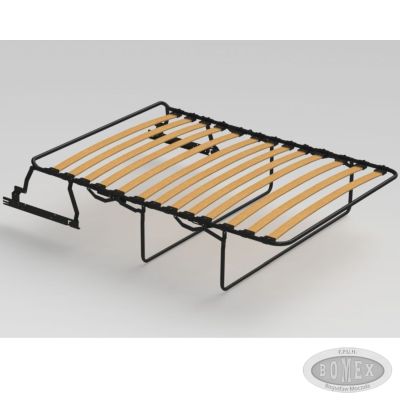 Stelaż rozkładany z listwą funkcja spania 140 x 200 cm