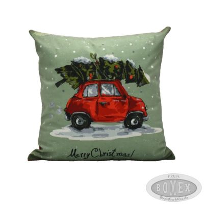 Poszewka świąteczna Wzór nr 13 Maluszek z choinką 