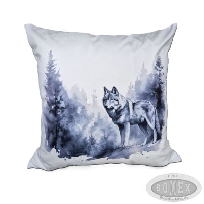 Zimowa poszewka Wilk