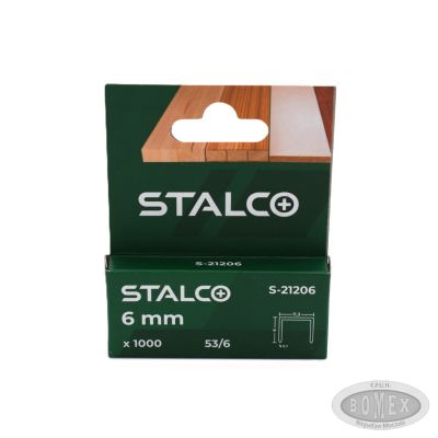 Zszywki do takera ręcznego STALCO 6MM