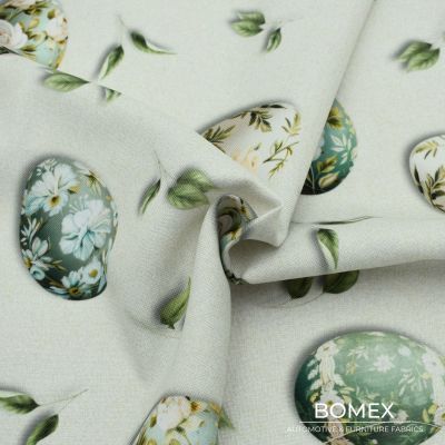 Tkanina obrusowa plamoodporna Pisanki