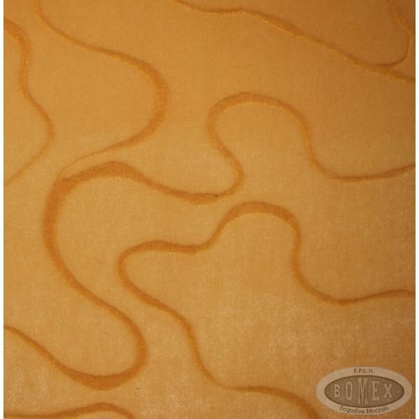 Tkanina plamoodporna flokowana 32 ACTUAL SAFFRON