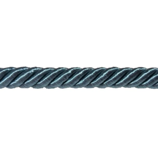 Sznur ozdobny włoski 8mm niebieski
