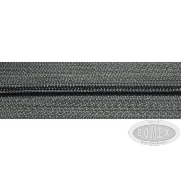 Taśma suwakowa szara