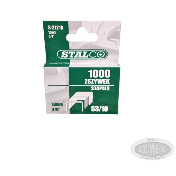 Zszywki Stalco 53/10