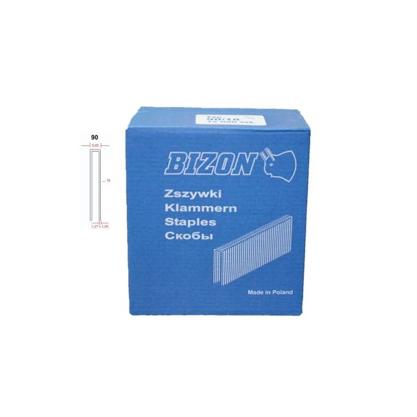 Zszywki tapicerskie BIZON Typ 90/18