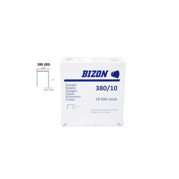 Zszywki tapicerskie BIZON Typ 380/10