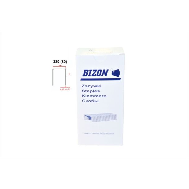 Zszywki tapicerskie BIZON Typ 380/6
