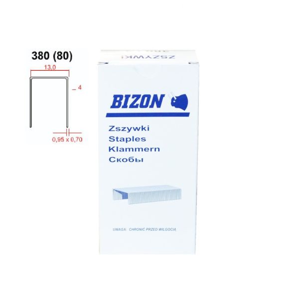 Zszywki tapicerskie BIZON Typ 380/4