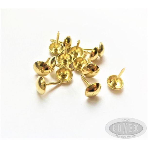 Gwoździe ozdobne tapicerskie ZŁOTE