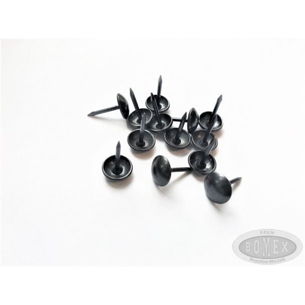 Gwoździe ozdobne tapicerskie CZARNE