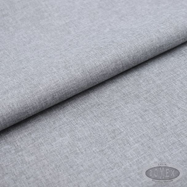 Tkanina wodoodporna imitacja lnu 79 Popiel