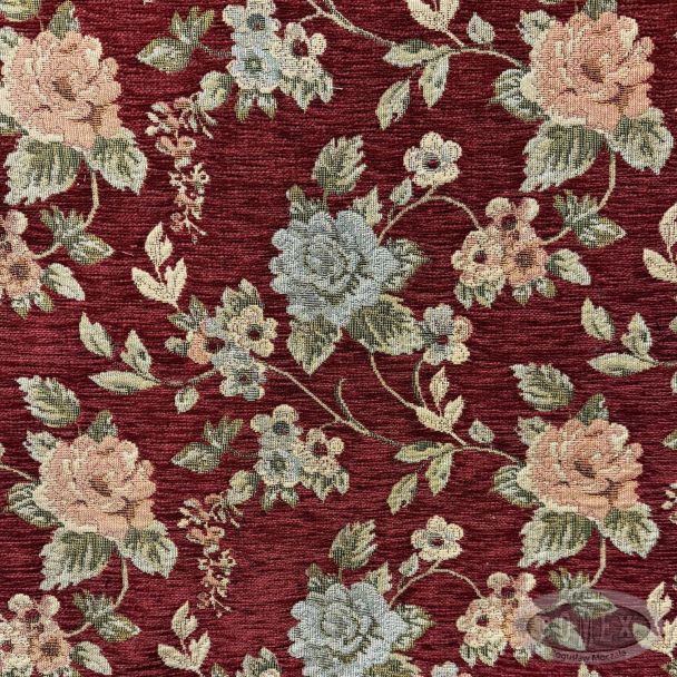 Tkanina stylowa kwiat gobelin 2073