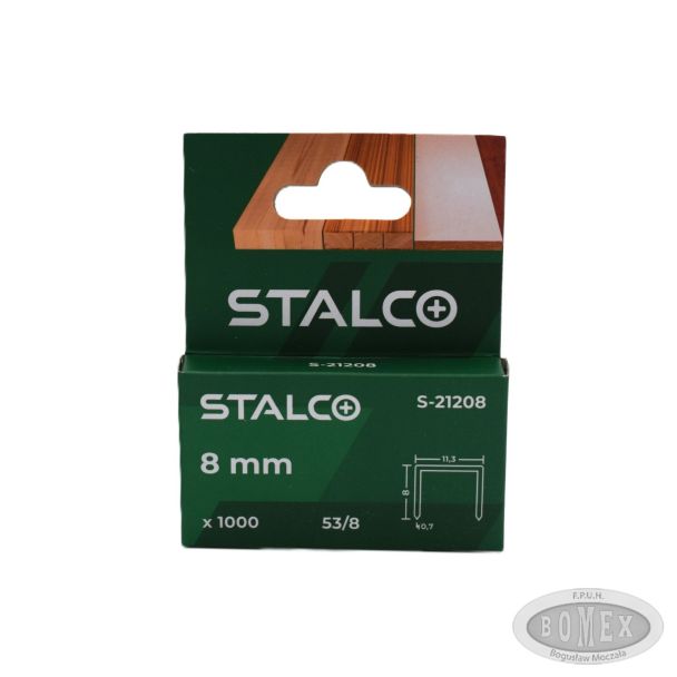 Zszywki STALCO 8 MM