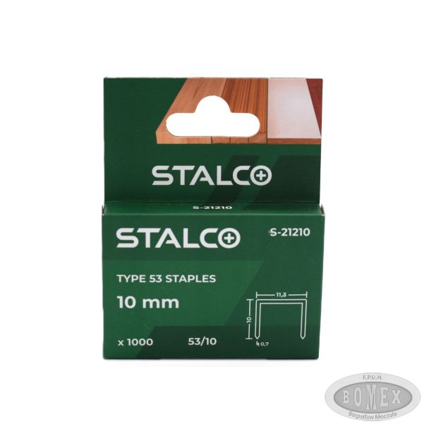 Zszywki STALCO 10 MM