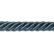 Sznur ozdobny włoski 8mm niebieski
