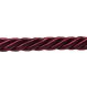 Sznur ozdobny włoski 8mm bordo