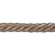 Sznur ozdobny włoski 8mm ecru