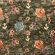 Tkanina stylowa KWIAT GOBELIN 2072