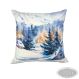 Poszewka zimowa Zimowy pejzaż
